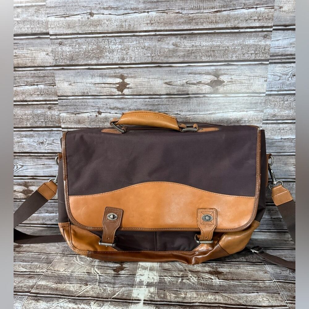 Cutter and Buck Legacy Collection Laptop bag briefcase Leather